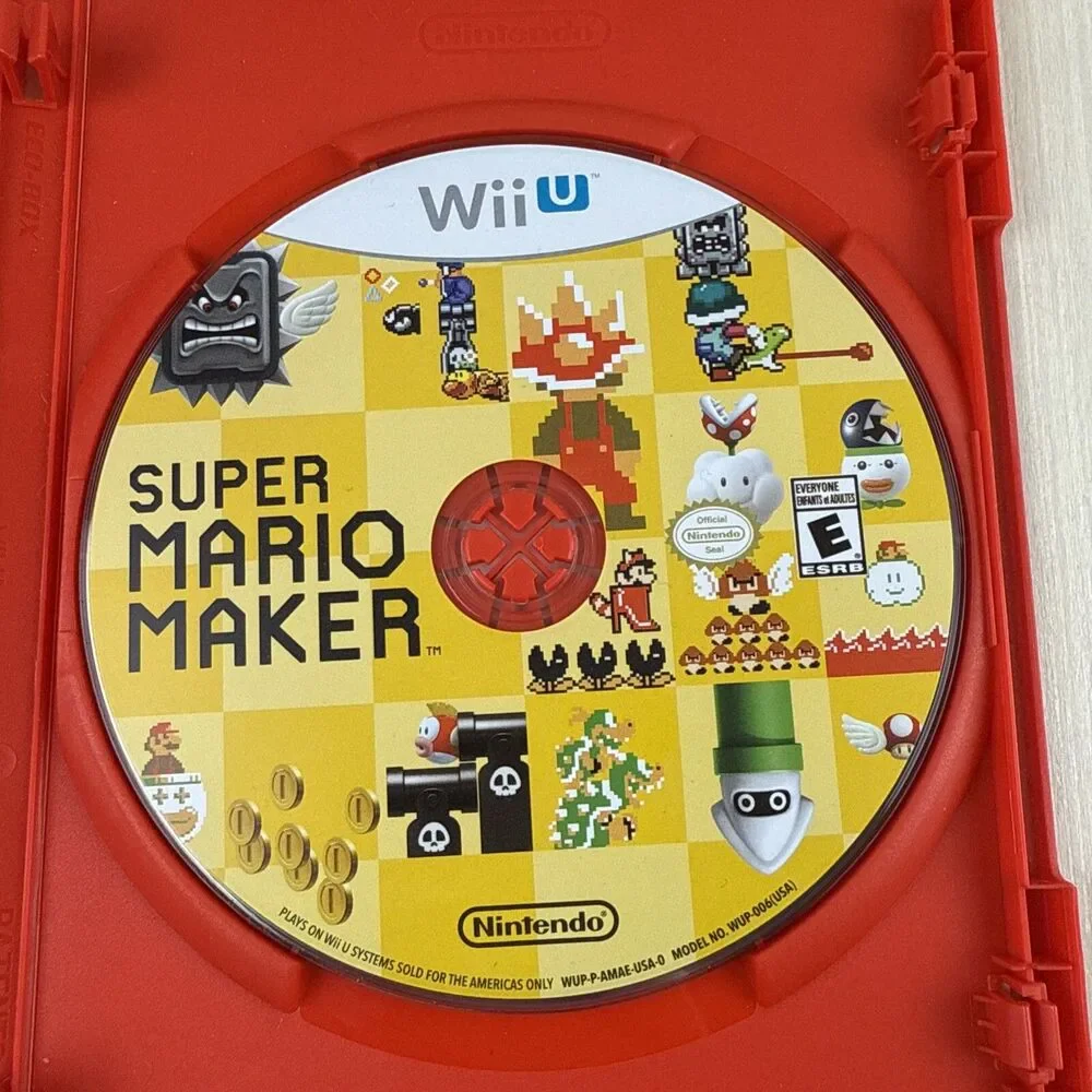 Super Mario Maker (Nintendo Wii U 2015)